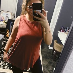 american eagle soft & sexy razor back tank